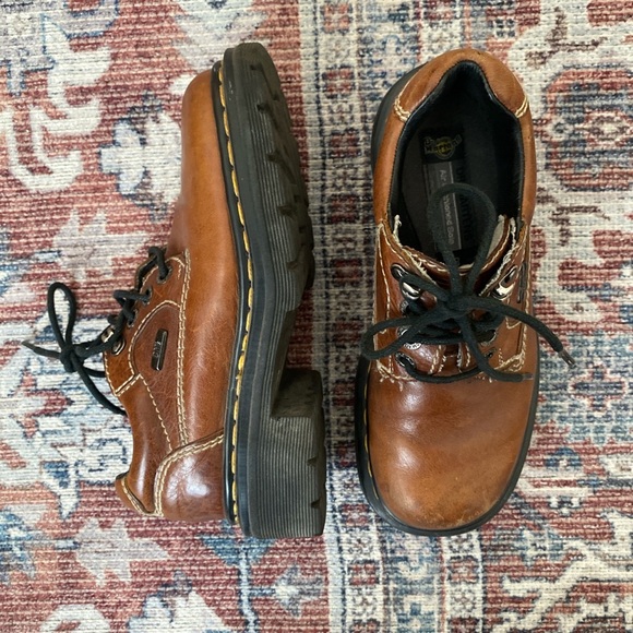 Vintage Brown Leather Dr Marten Oxfords. - Picture 3 of 3
